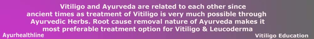 Ayurvedic treatment for Vitiligo